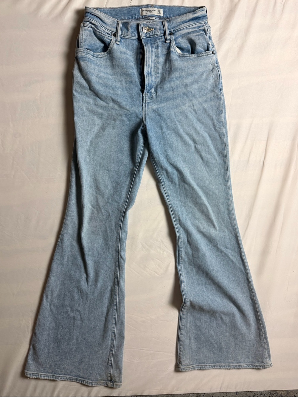 Abercrombie & Fitch Light Blue Flare Jeans